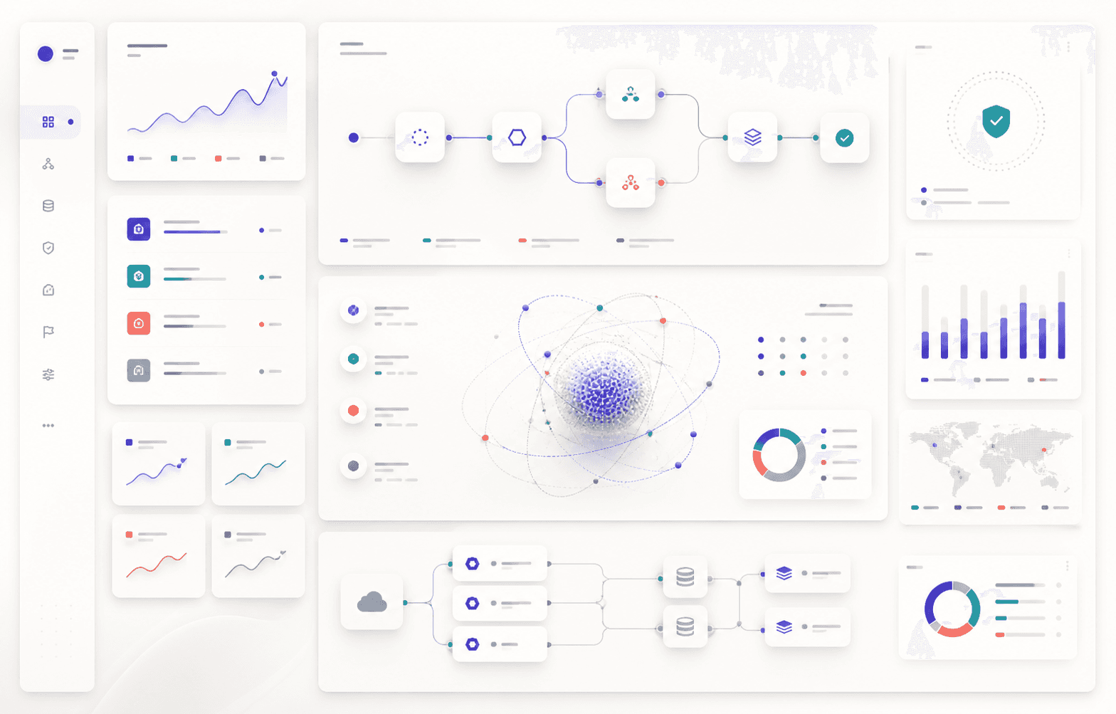 Light enterprise AI operations platform interface